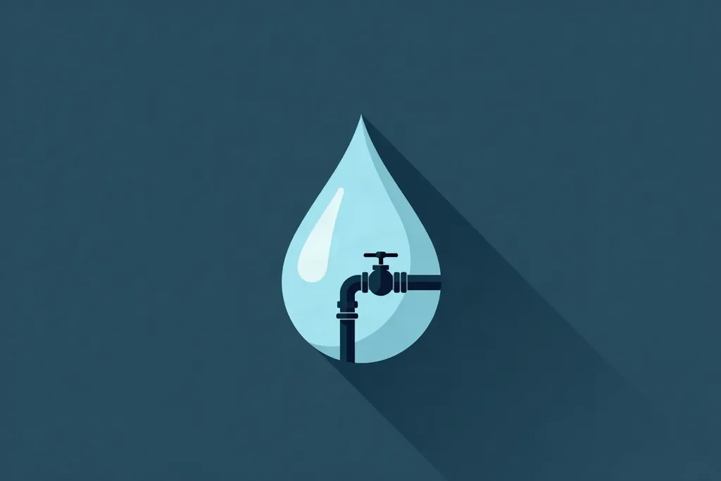 Large municipal water treatment pipes and infrastructure